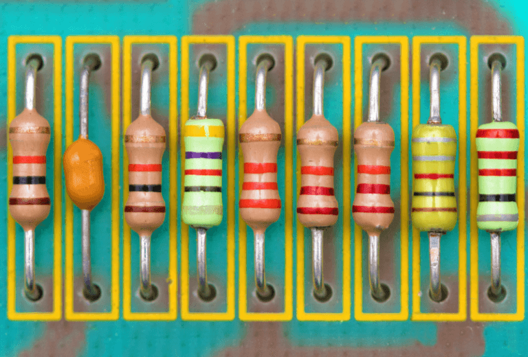 Reading resistor color codes